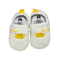 Shoes Tennis Boy & Girl- White/Yellow