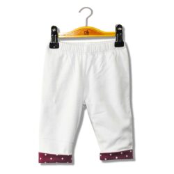 Pant  – White/Purple