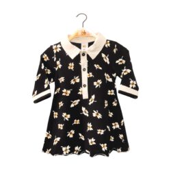 Dress “Flowers” – Black