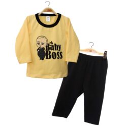 Ens T-Shirt “Baby Boss”- Yellow/Black