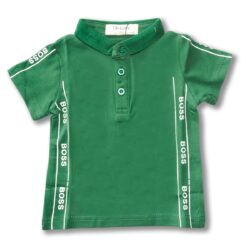 Polo Shirt “Boss”- Green/White