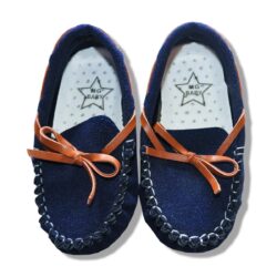 Shoes “Mocassin velour” – Blue