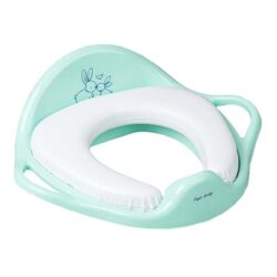 Soft seat toilet trainer “Little Bunnies” – Mint