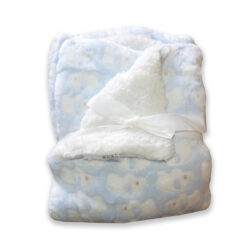 Double Blanket – Blue (Elephant)