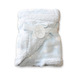 Double Blanket – Blue (Heart)