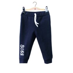 Pant jog “Boss” – Navy and White