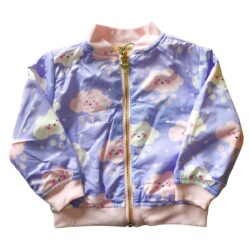 Jacket zipper “Cloud”- Purple & Pink