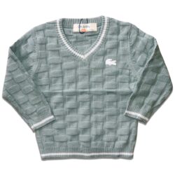 Sweater “Lacoste”- Grey and White