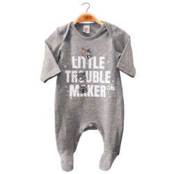 Babygrow “Little Trouble Maker” – Grey