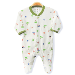 Babygrow “Coconut Tree”- White
