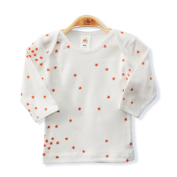 T-Shirt Long Sleeves “Stars” – Orange