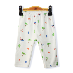 Pant “Coconut Tree” – White