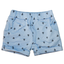Short Casual – Blue “boat”