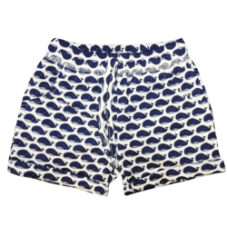 Short Casual – White and Navy “Dolphin”