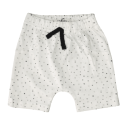 Short Casual – White “Stars”