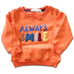 Sweater “Smile”- Orange