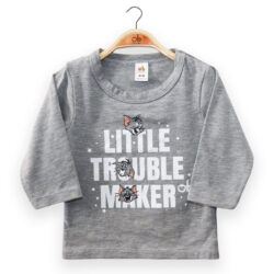 T-Shirt “Little Trouble Maker” – Grey