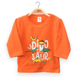 T-Shirt “Dinosaur” – Orange