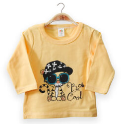 T-Shirt “Be Cool” – Yellow