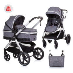Stroller + Carseat “Aspen” Set – Graphite
