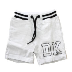 Short Casual “Rib” – White