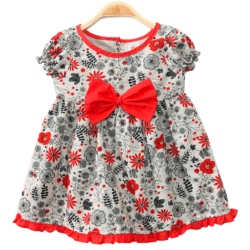 Dress “Floral” – Red