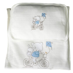 Sleeping Bag Set “Bicycle” – White