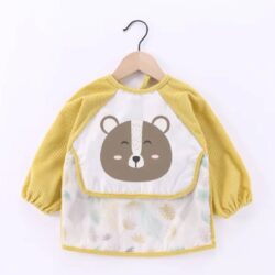 Bib Apron “Bear” – Yellow