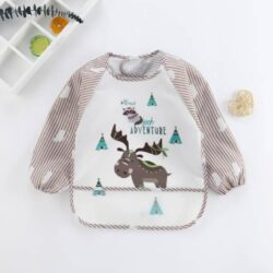 Bib Apron “Deer” – Brown