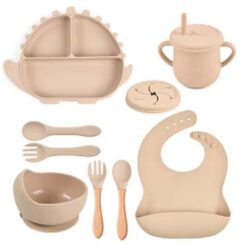 Silicon Bowl Set – Beige