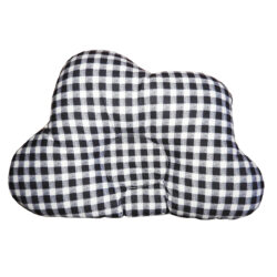 Baby Pillow “Cloud” – Blue Checkered