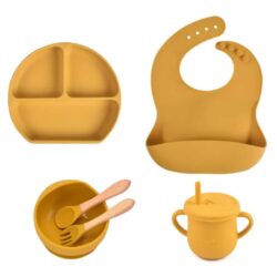 Silicon Bowl Set – Mustard