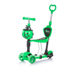 Scooter with handle “Kiddy”  – Lime