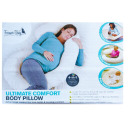 Ultimate Comfort Body Pillow “4 in 1”- White