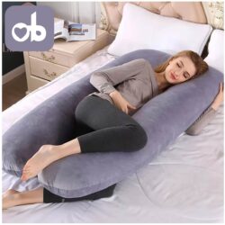 Maternity Pillow “U”- Dark Grey