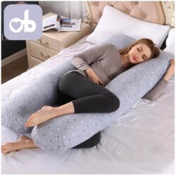 Maternity Pillow “U”- Grey Star