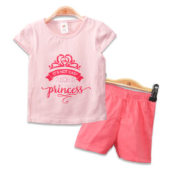T- Shirt Set “Princess” – Pink