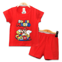 T- Shirt Set “Super Mario” – Red