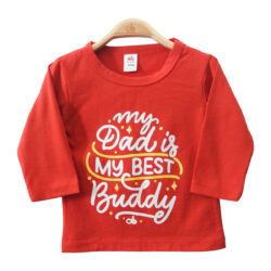 T-Shirt “My Best Buddy” – Orange