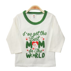 T-Shirt “Best Mom” – Off White