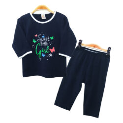 T-shirt Set “Sweet Girl” – Navy