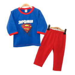 T-shirt Set “Superman” – Blue & Red