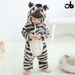 Animal Onesie – Zebra
