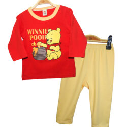 T-shirt Set “Winnie The Pooh” – Red & Yellow