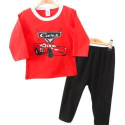 T-shirt Set “Cars” – Red & Black