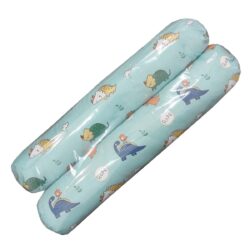 Traversin “Dino” – Bleu Vert