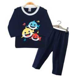 T-shirt Set “Baby Shark” – Navy