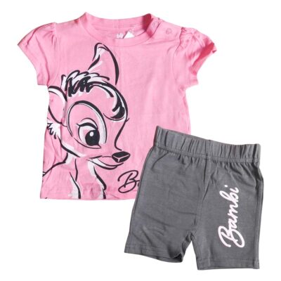 T-shirt & Short set "Bambi" - Pink