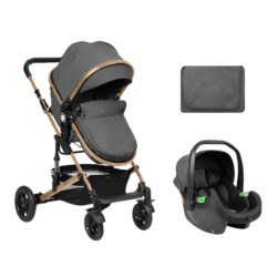 Stroller Set "Amaia" - Dark Grey