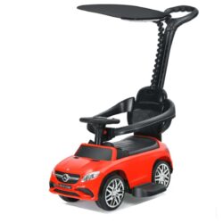 Ride On Car with Handle “Mercedes” – Red